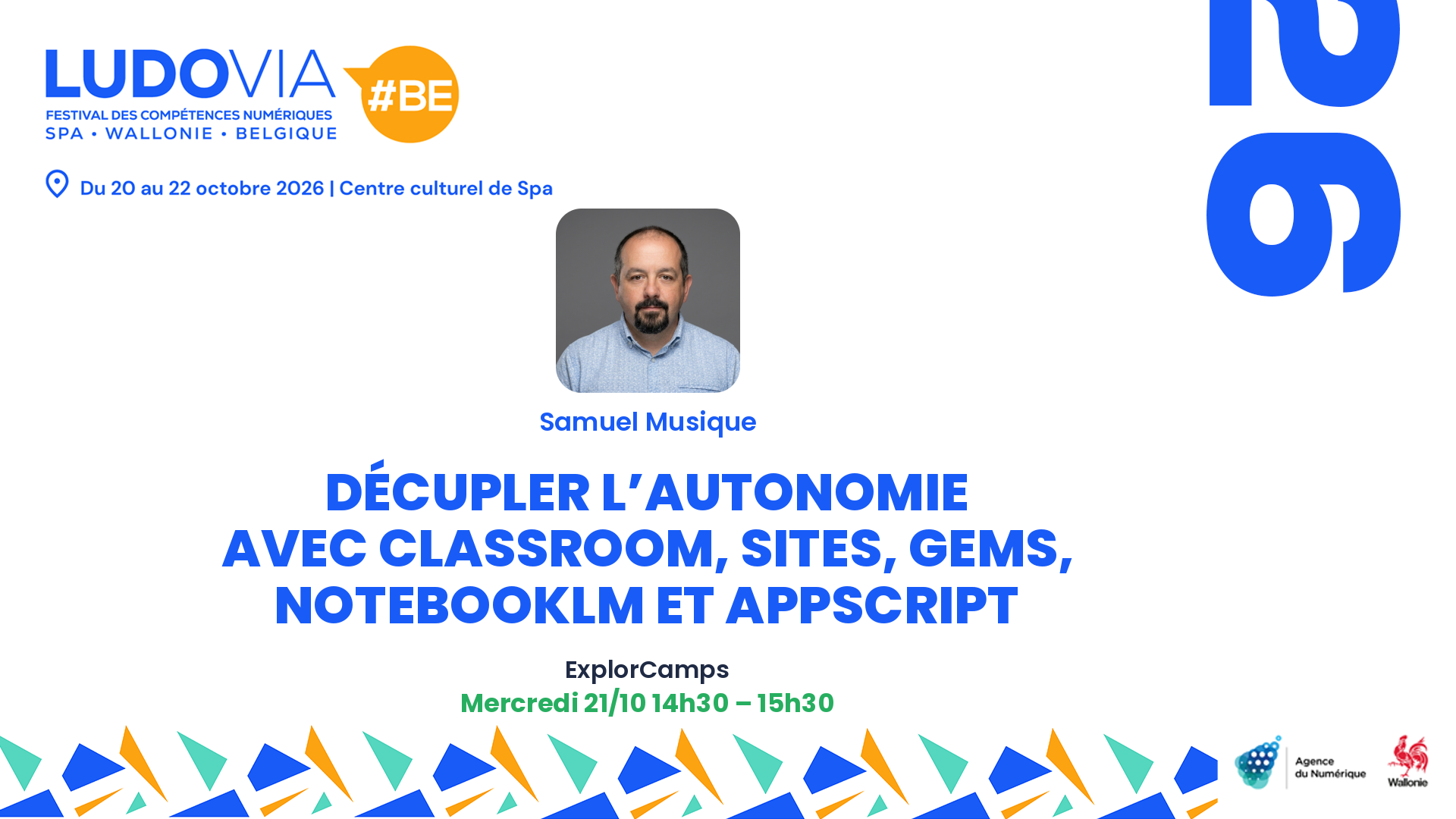 Carte de présentation : Décupler l'autonomie avec Classroom, Sites, Gems, NotebookLM et AppScript