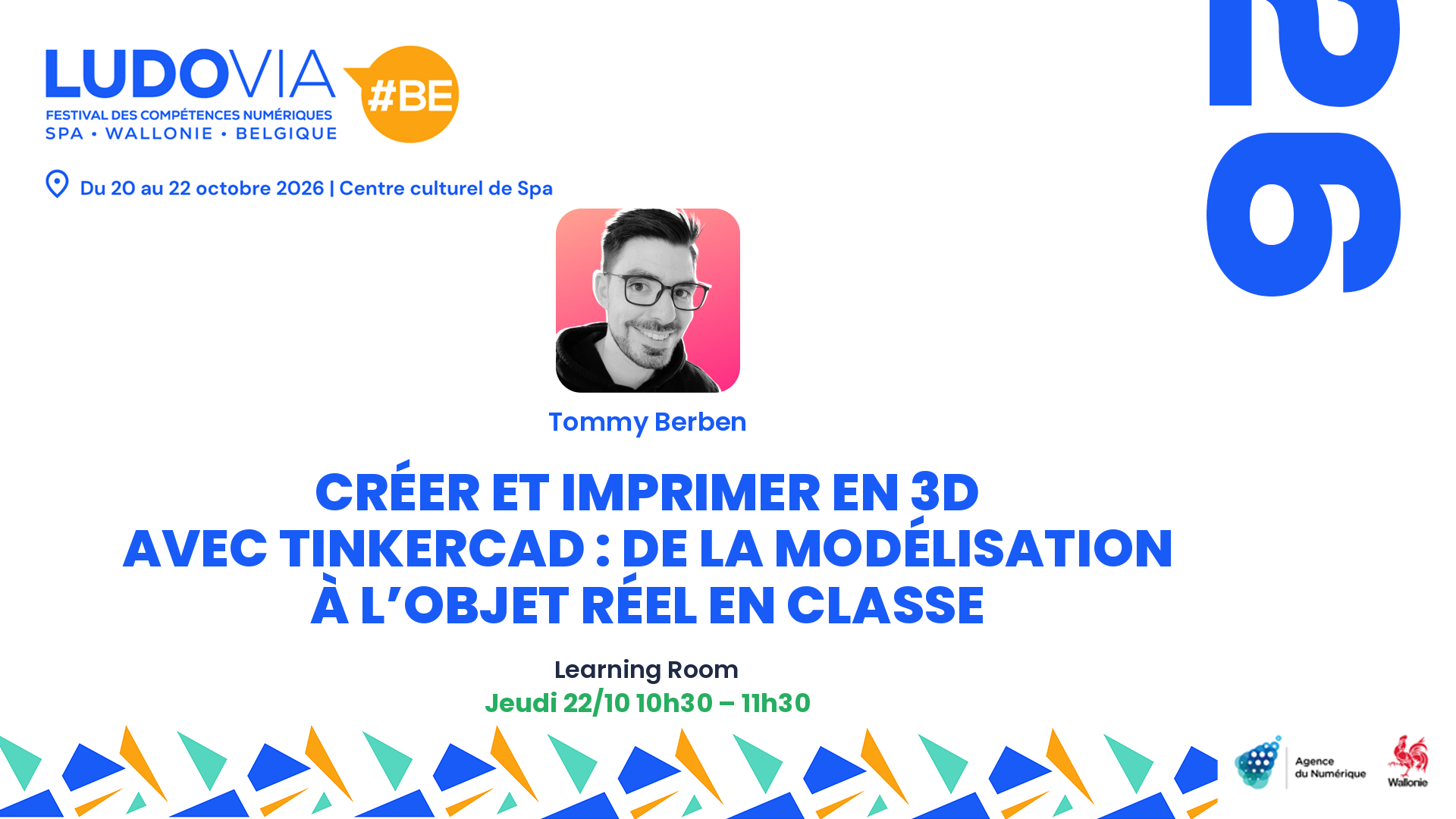 Carte de présentation : Créer et imprimer en 3D avec Tinkercad : de la modélisation à l'objet réel en classe