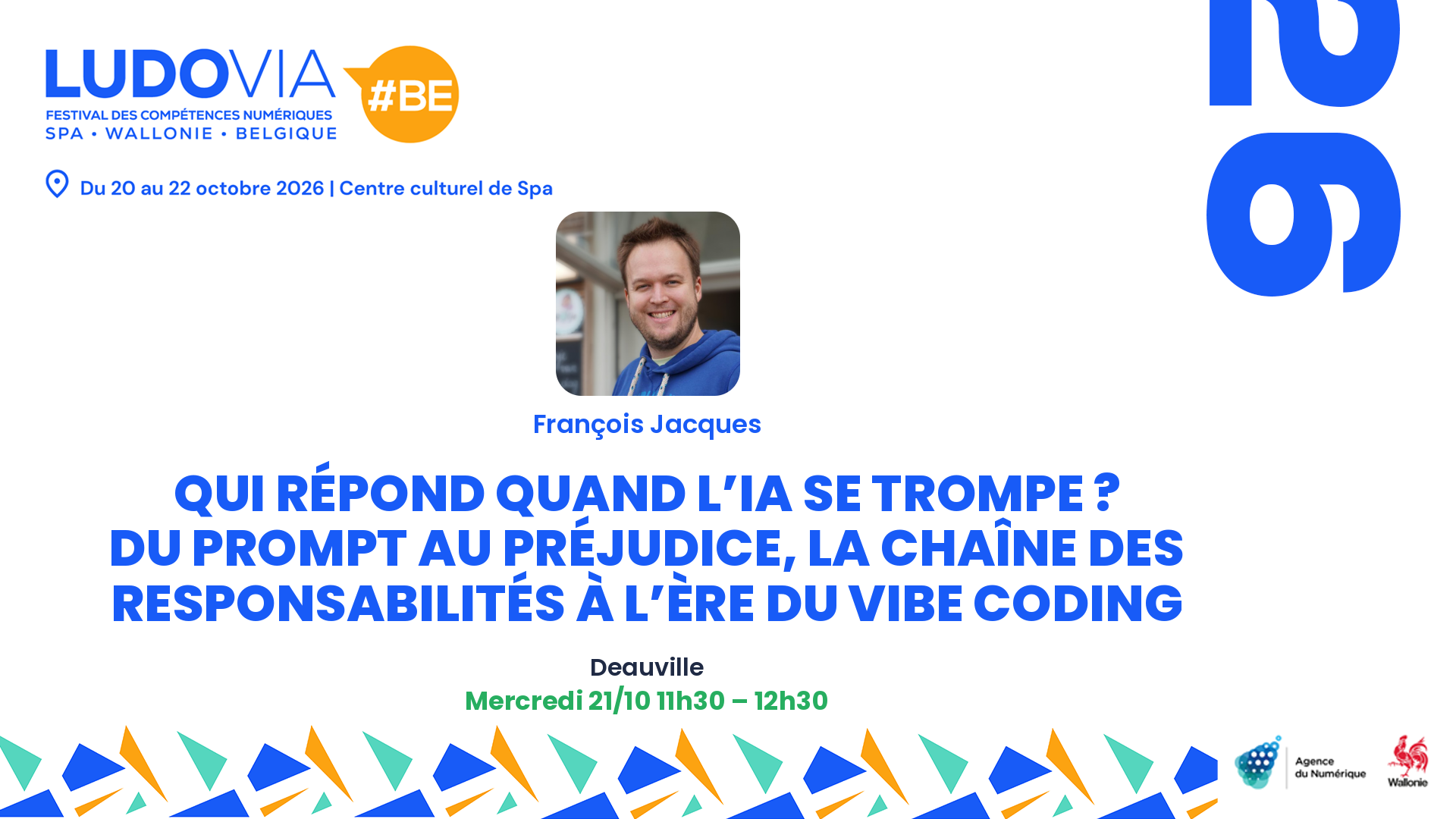 Carte de présentation : Qui répond quand l'IA se trompe ? Du prompt au préjudice, la chaîne des responsabilités à l'ère du vibe coding