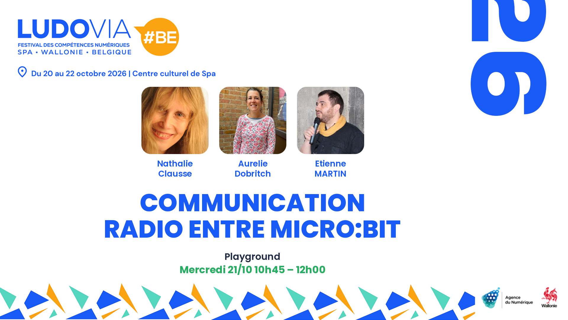Carte de présentation : Communication radio entre micro:bit