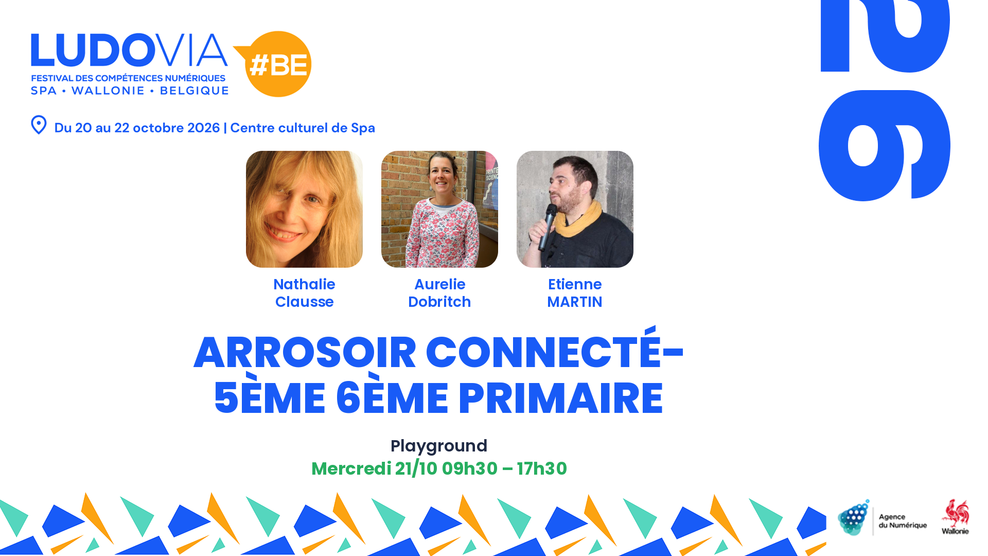 Carte de présentation : Arrosoir connecté- 5ème 6ème primaire