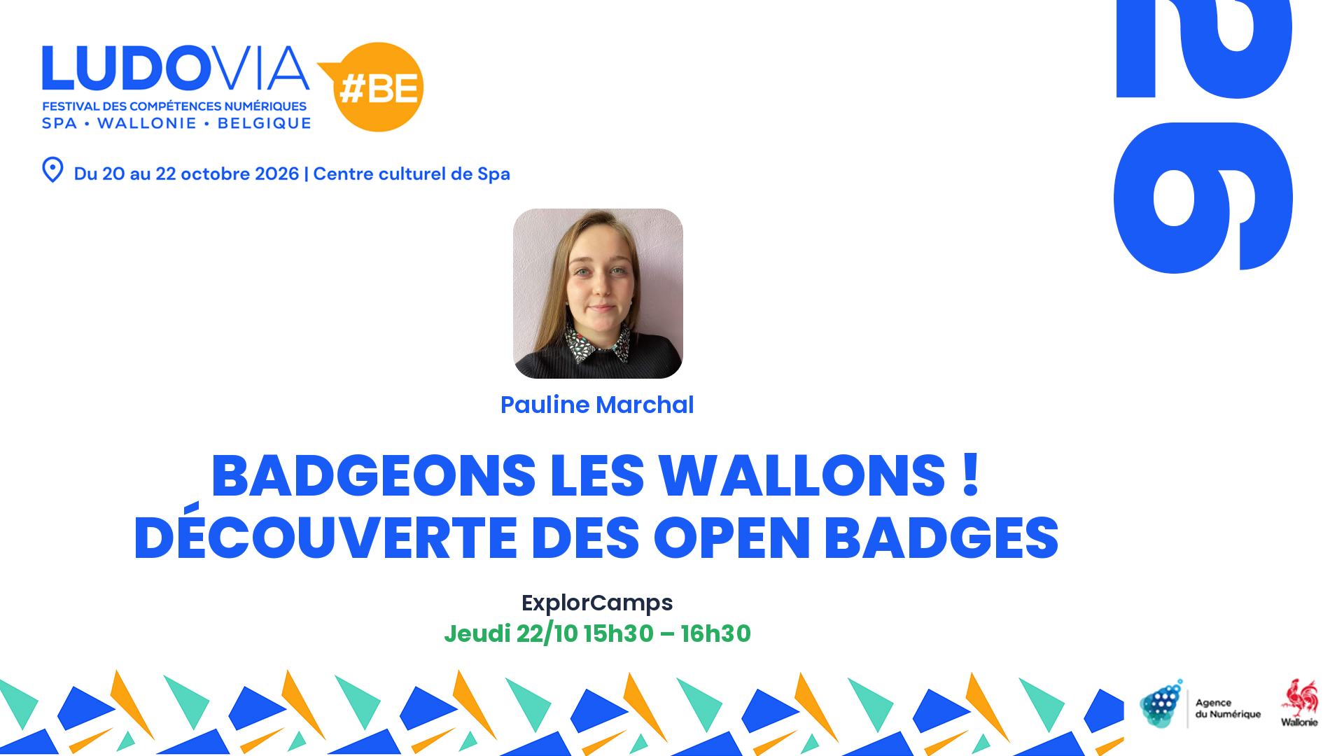 Carte de présentation : Badgeons les Wallons ! Découverte des Open Badges